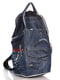 Рюкзак цвета темного джинса | 4092955 | фото 2
