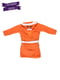 Халат оранжевый с вышивкой | 3754935 | фото 2