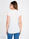 Блуза біла з принтом | 4185030 | фото 3