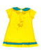 Сукня жовта з принтом | 4182838 | фото 2