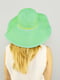 Шляпа салатовая | 4192567 | фото 2