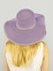 Шляпа фиолетовая | 4192568 | фото 2