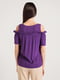 Блуза фиолетовая | 4194689 | фото 4
