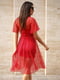 Платье красное | 4199410 | фото 3