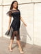 Платье черное | 4199411 | фото 2