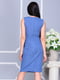 Платье синее | 4201129 | фото 2