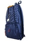 Рюкзак молодежный синий в горошек | 4214876 | фото 3
