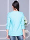 Блуза светло-бирюзовая | 4222506 | фото 2