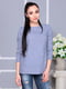 Блуза цвета фиолетовой дымки | 4222507 | фото 3