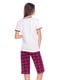 Пижама: футболка и бриджи | 4219718 | фото 2