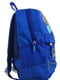 Рюкзак синий с принтом | 4235675 | фото 2