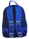 Рюкзак синий с принтом | 4235675 | фото 4