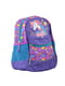 Рюкзак детский фиолетовый в принт | 4235676