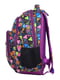 Рюкзак фіолетовий в принт | 4235693 | фото 3