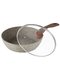 Сковорода с гранитным покрытием и крышкой (28 см) | 4234223
