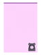 Блокнот формата А5 розовый с принтом | 4246261 | фото 2