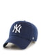 Бейсболка темно-синя з вишивкою NY | 4249784