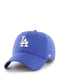 Бейсболка синяя с вышивкой LA | 4249790