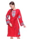 Сукня червона з вишивкою | 4267517