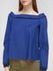 Блуза синяя | 3267783 | фото 3