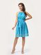 Платье-сарафан голубое | 4290450 | фото 2