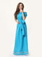 Платье голубое | 4297851 | фото 3