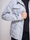 Куртка серо-голубого цвета | 4297975 | фото 3