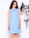 Платье-сарафан голубое | 4311703 | фото 4