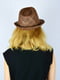Шляпа коричневая | 4326402 | фото 2