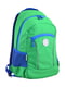 Рюкзак зеленый в принт | 4341707