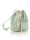 Рюкзак зеленый с тисненным рисунком | 4337450 | фото 2