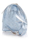 Рюкзак голубой с тисненным рисунком | 4337452 | фото 3