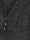 Блуза чорна в горошок | 4338872 | фото 3