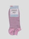 Шкарпетки світло-рожеві в смужку | 4366504 | фото 2