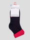 Шкарпетки синьо-малинові махрові | 3750319 | фото 2