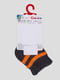 Носки серо-оранжевые махровые | 3750349 | фото 2
