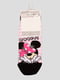 Носки светло-розовые с рисунком | 4366532 | фото 2