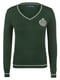 Пуловер темно-зелений | 4313516
