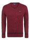 Пуловер темно-красный | 4313802