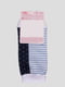 Носки комбинированной расцветки | 4366472 | фото 2
