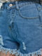 Шорты синие джинсовые | 4382906 | фото 6