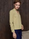 Блуза оливкового кольору | 4382910 | фото 4