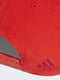 Бейсболка червона з принтом і вишивкою | 4376135 | фото 4