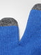 Перчатки синие | 4103961 | фото 2
