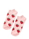 Шкарпетки рожеві з принтом | 4408452 | фото 2
