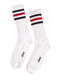 Шкарпетки білі зі смужками | 4408471 | фото 2