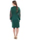 Платье зеленое с вышивкой | 4413386 | фото 2