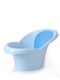Ванночка для купания «Роза» BH-312 бело-голубая | 4415572 | фото 3