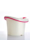 Ванночка для купання BH-304 біло-рожева | 4415581 | фото 4