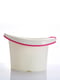 Ванночка для купання BH-304 біло-рожева | 4415581 | фото 5